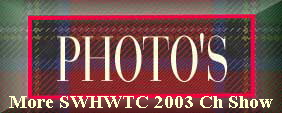 More SWHWTC 2003 Ch Show